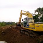 Reconstruction of Kanewela Anicut is being implemented successfully
