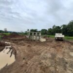 Construction works of Biyagama , Urugoda Anicut