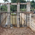 Construction works of Biyagama , Urugoda Anicut